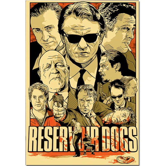 Reservoir Dogs classic movie poster