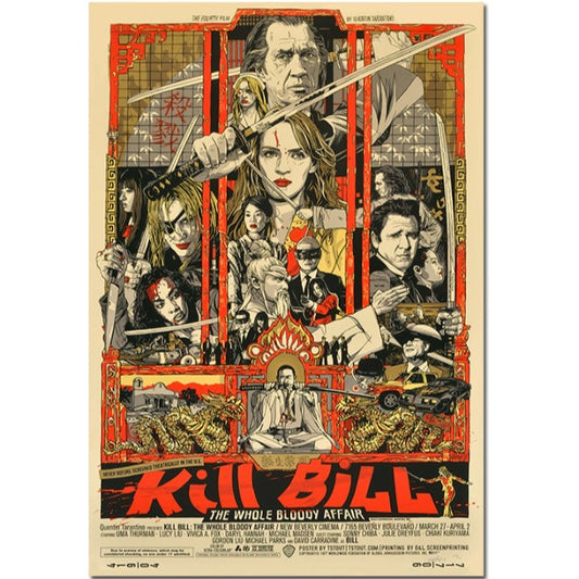 Kill Bill classic movie poster