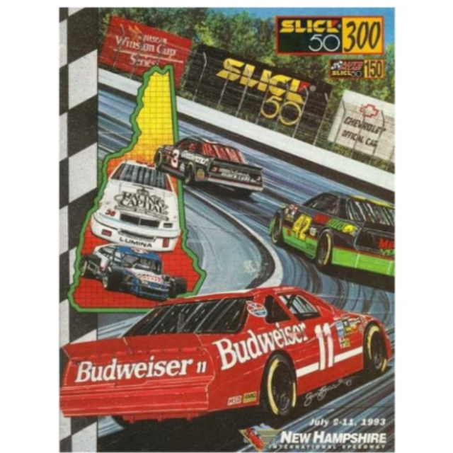 Japanese retro nascar poster